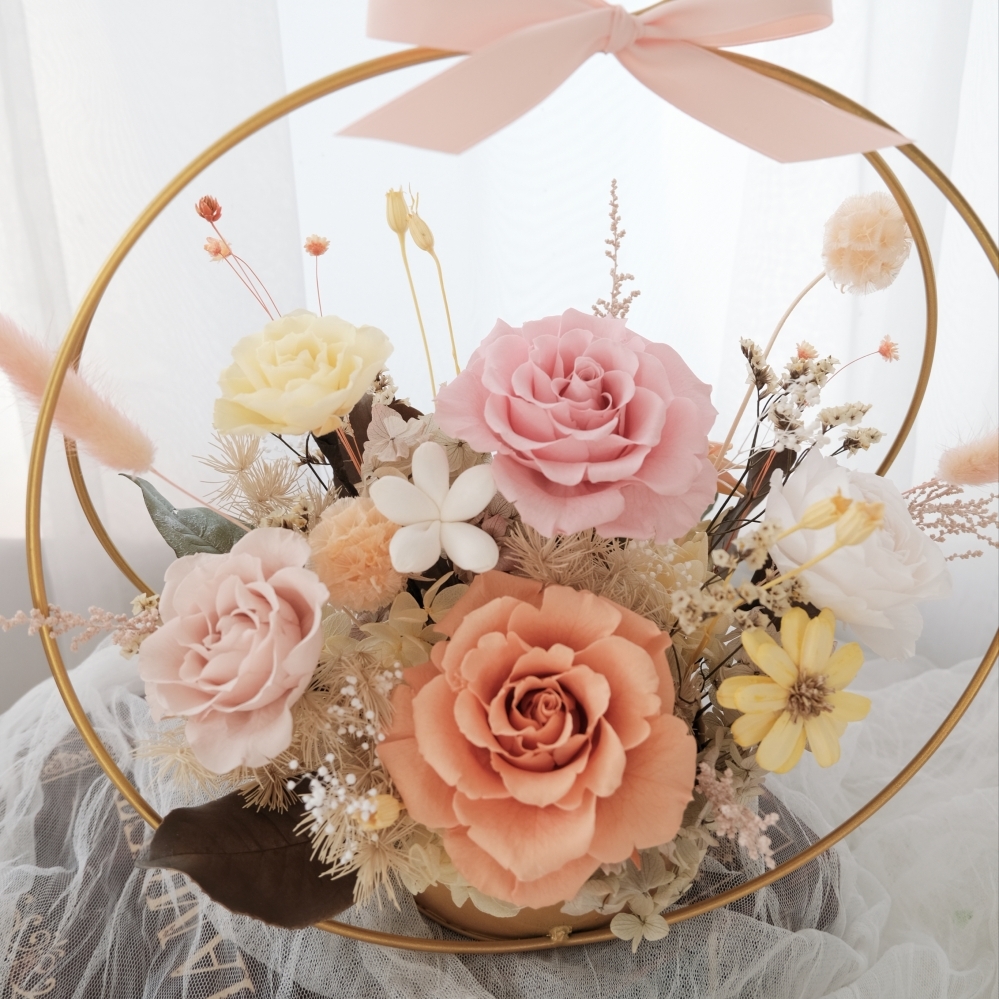 Ethereal Flower 暖春 開幕花禮 入厝花禮 喬遷花禮 永生花禮