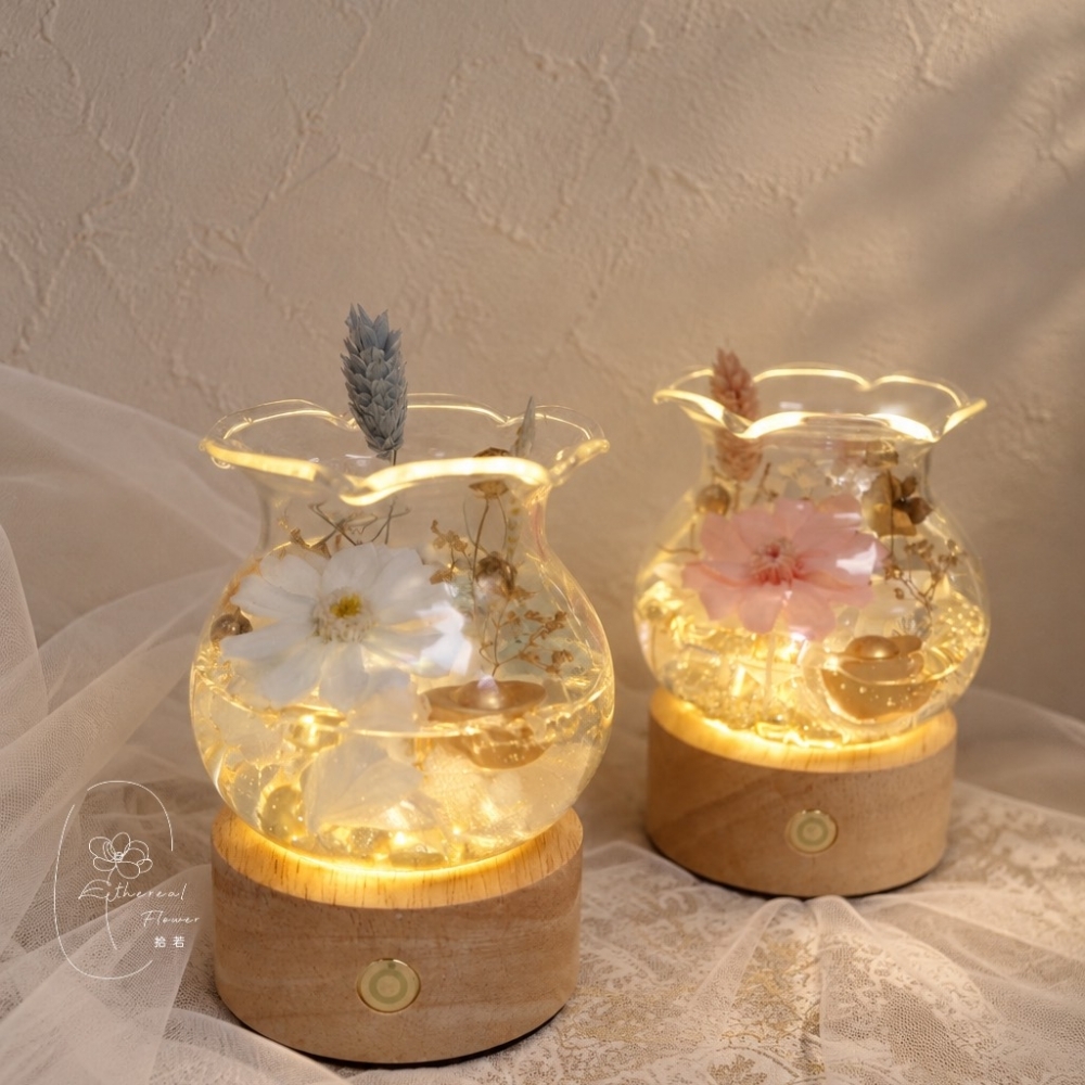 招財花境小夜燈