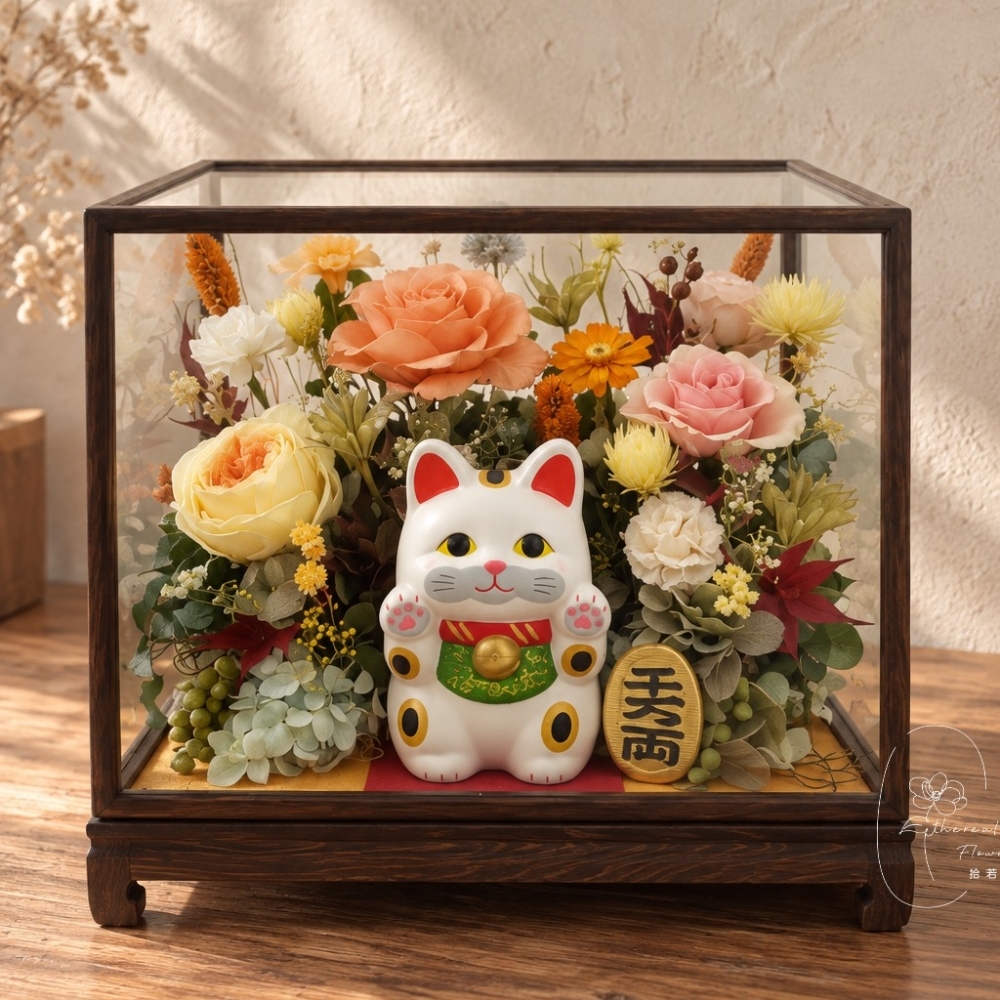 ｜福聚花間・招財貓永