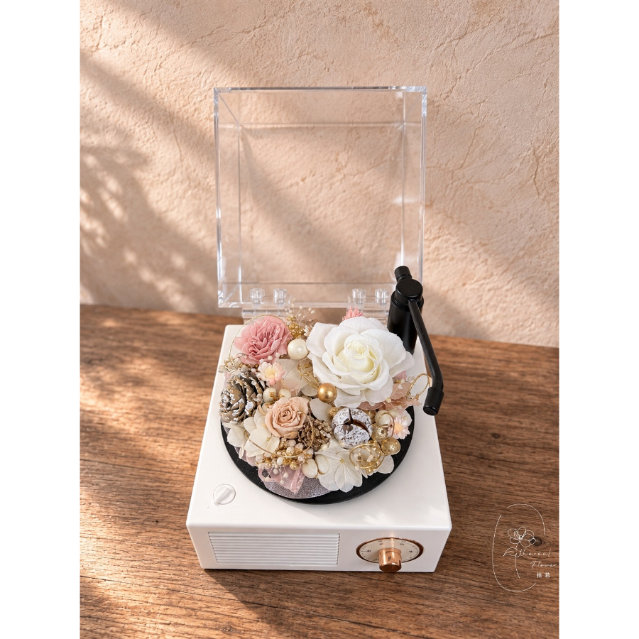 花漾留聲・永生花藍牙音箱
