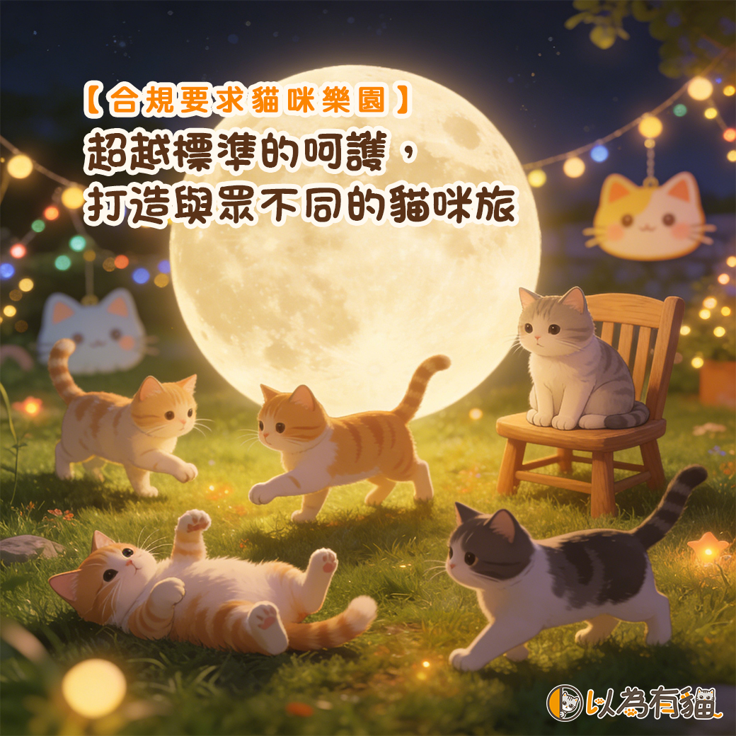 超越標準的呵護，打造與眾不同的貓咪旅館