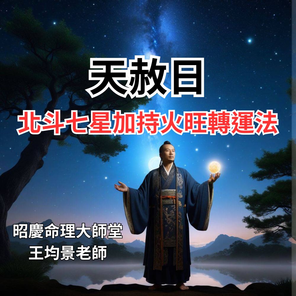 天赦日:北斗七星加持火旺轉運法