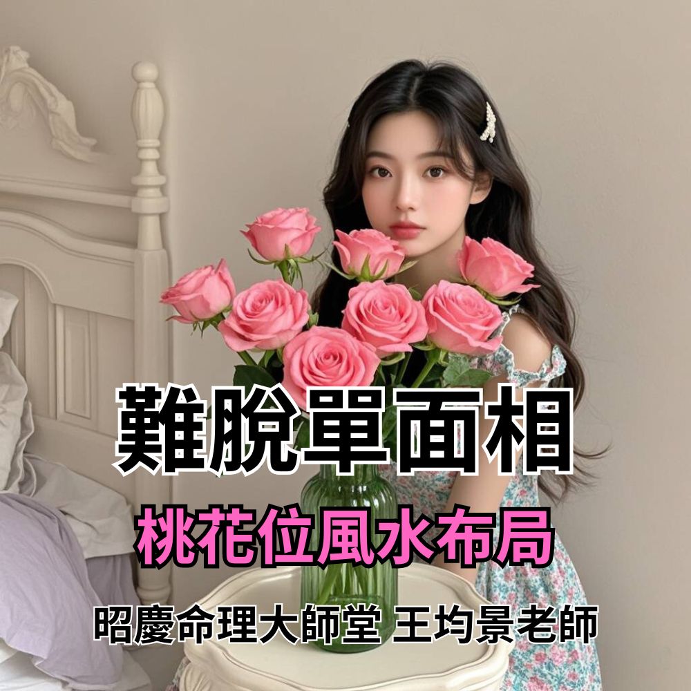 難脫單面相:桃花位風水布局