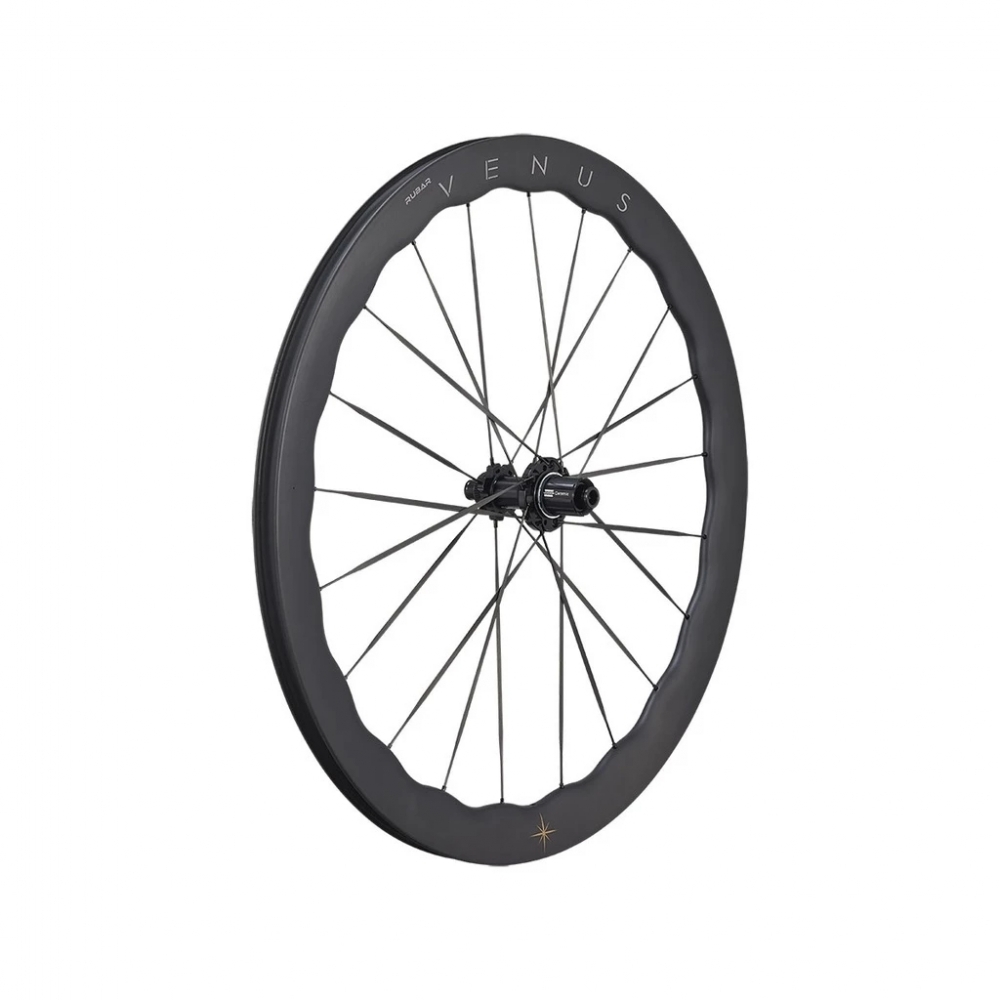 【風逸單車】RUBAR VENUS 4550碳纖維波浪輪組/5.2mm碳纖維輻條