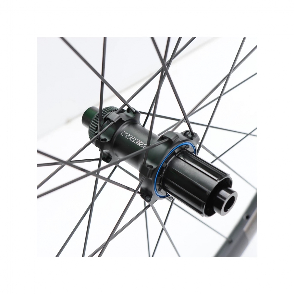 【風逸單車】全新KREX CD5 碳纖維碟煞輪組