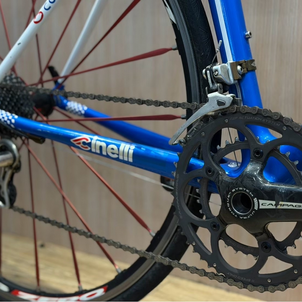 【風逸單車】Cinelli Estrada碳纖維框煞公路車    台中二手單車/二手公路車