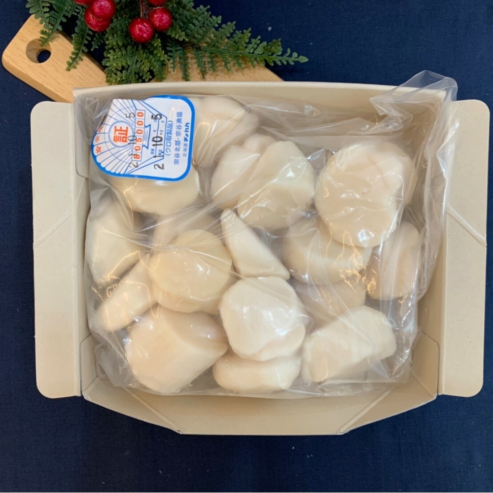 日本生食級干貝3S 500g/盒/海鮮網購推薦