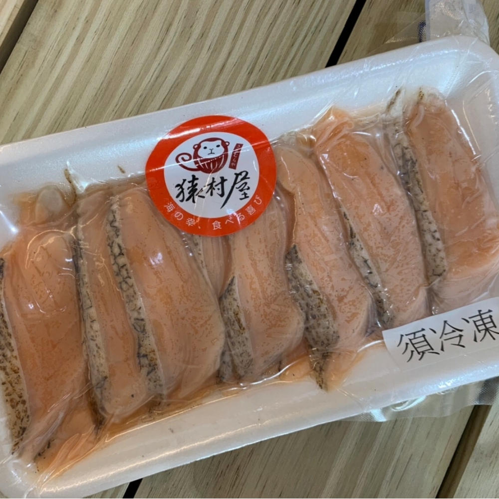 握壽司用炙燒鮭魚腹肉