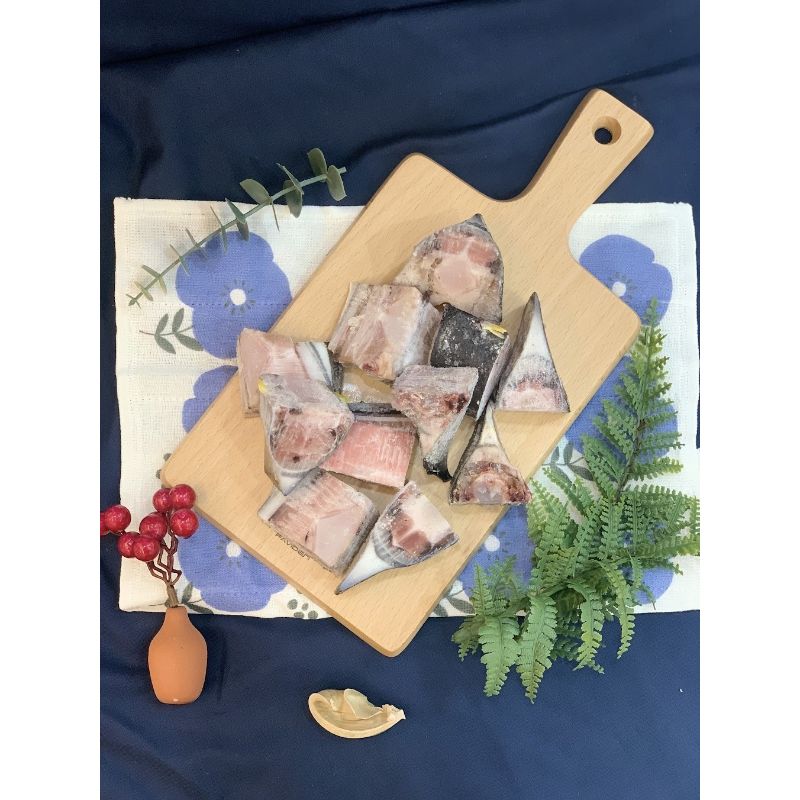 日本極鮮青甘魚頭(切