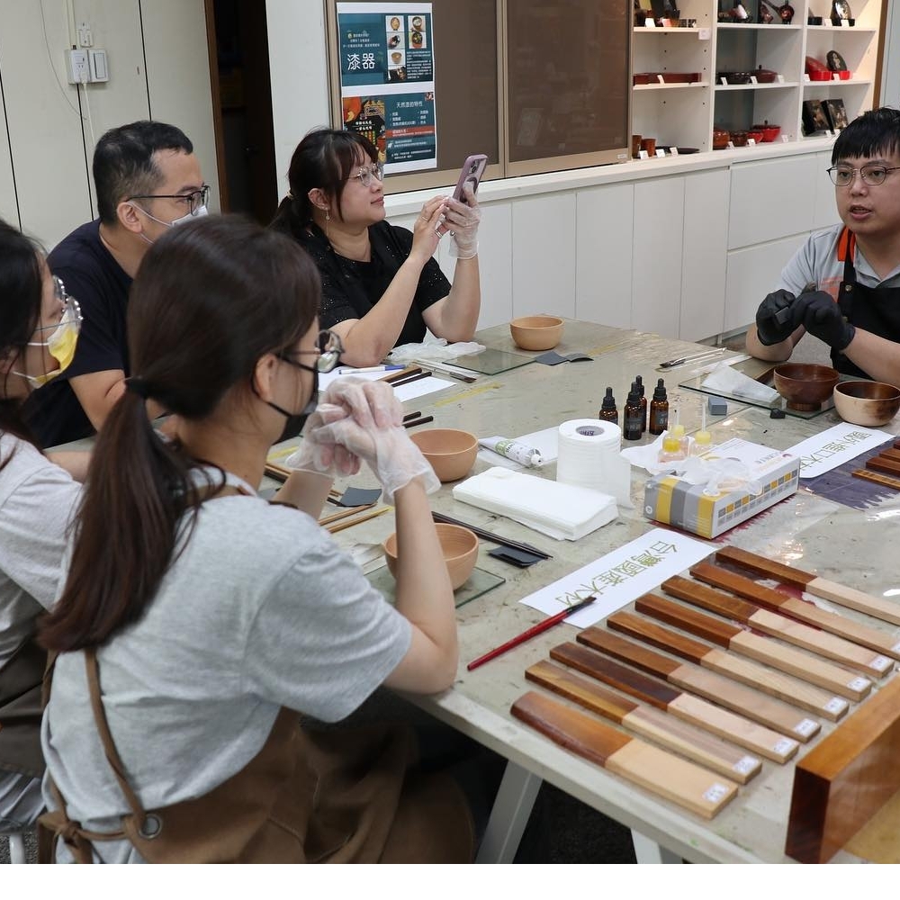 天然漆擦拭餐具・基礎入門課