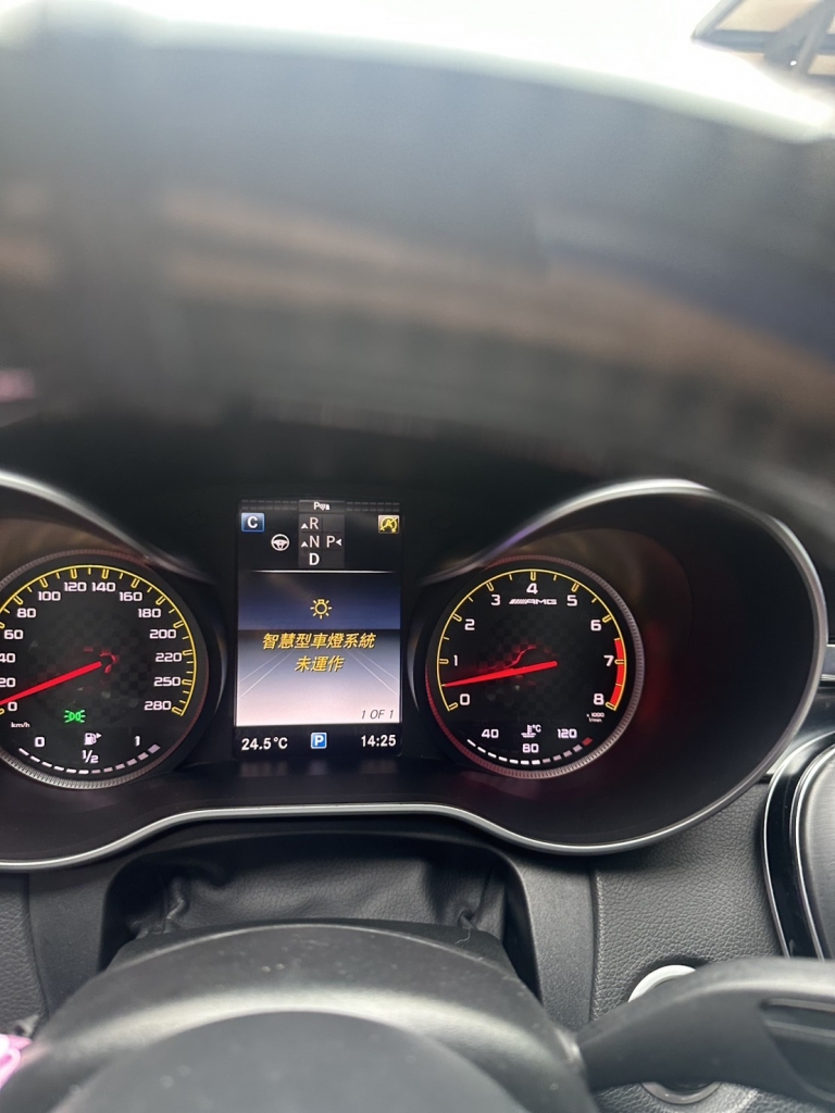 2018年 Benz C45轉向頭燈故障編程