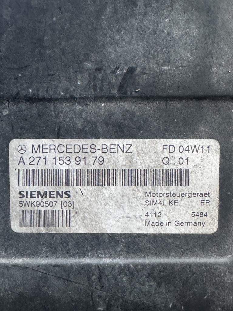 Benz R171引擎電腦故障維修