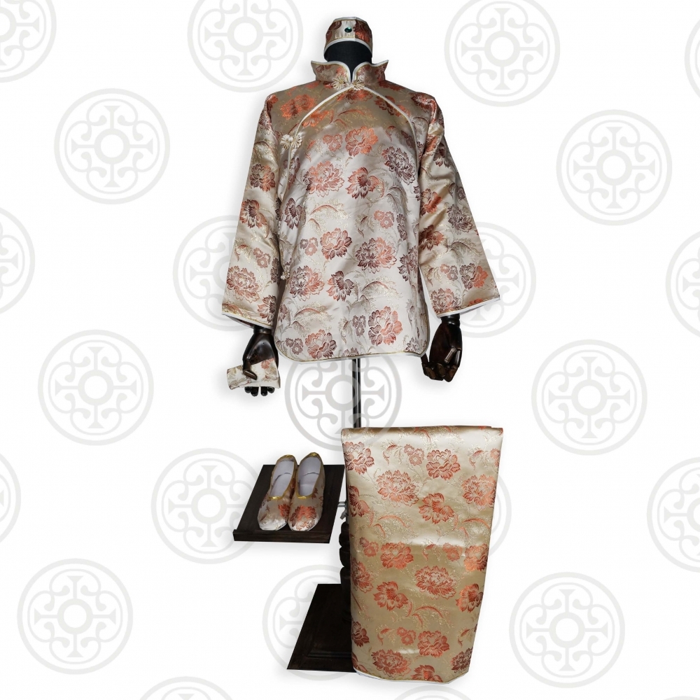 新式壽衣-女用金蔥系