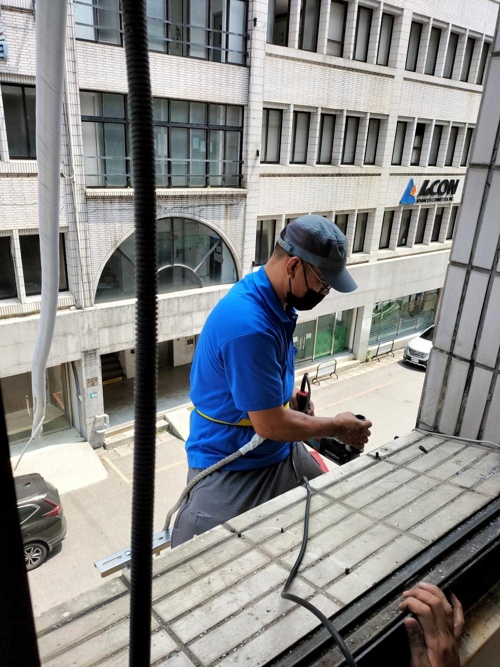 新店寶興路 張S/冷氣安裝/冷氣移機施工/台北冷氣安裝