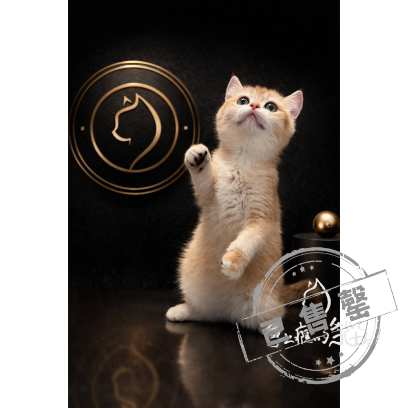 【已售出】英短-金漸層