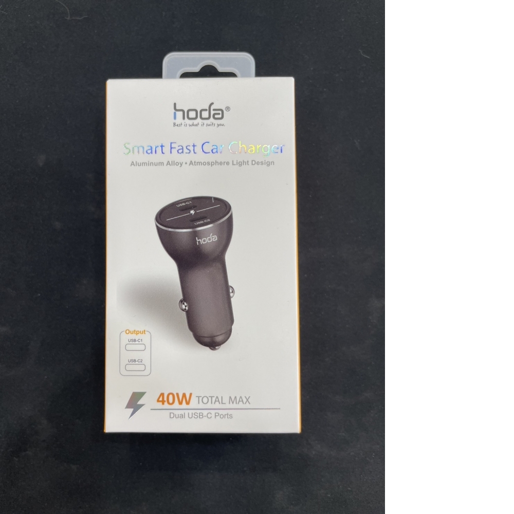 Hoda Car Charger Dual USB-C
