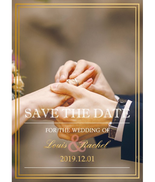 《溫暖的春日》動態電子喜帖(相片款)