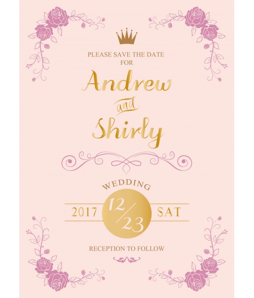 《紫玫瑰》動態電子喜帖