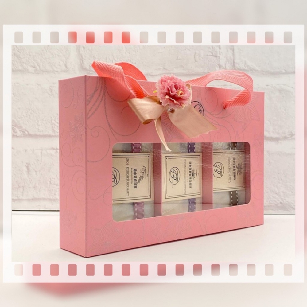 【紅粉佳人】逸佳手工皂中皂禮盒