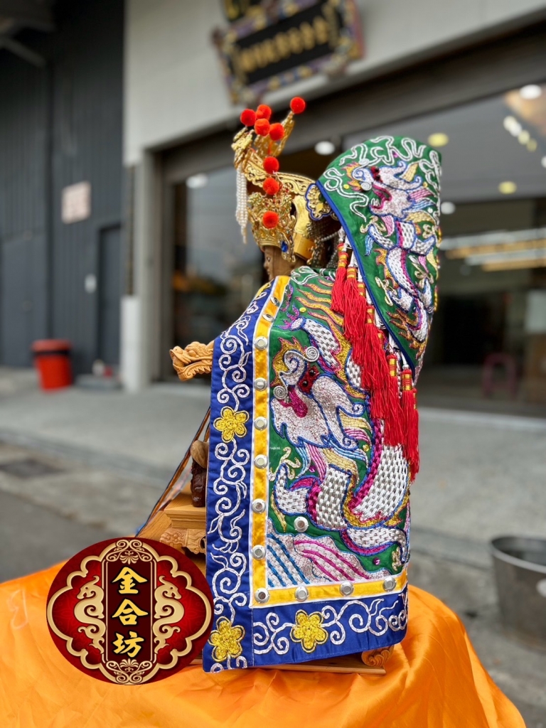 全手工平跳紗龍龍袍（雪衣）