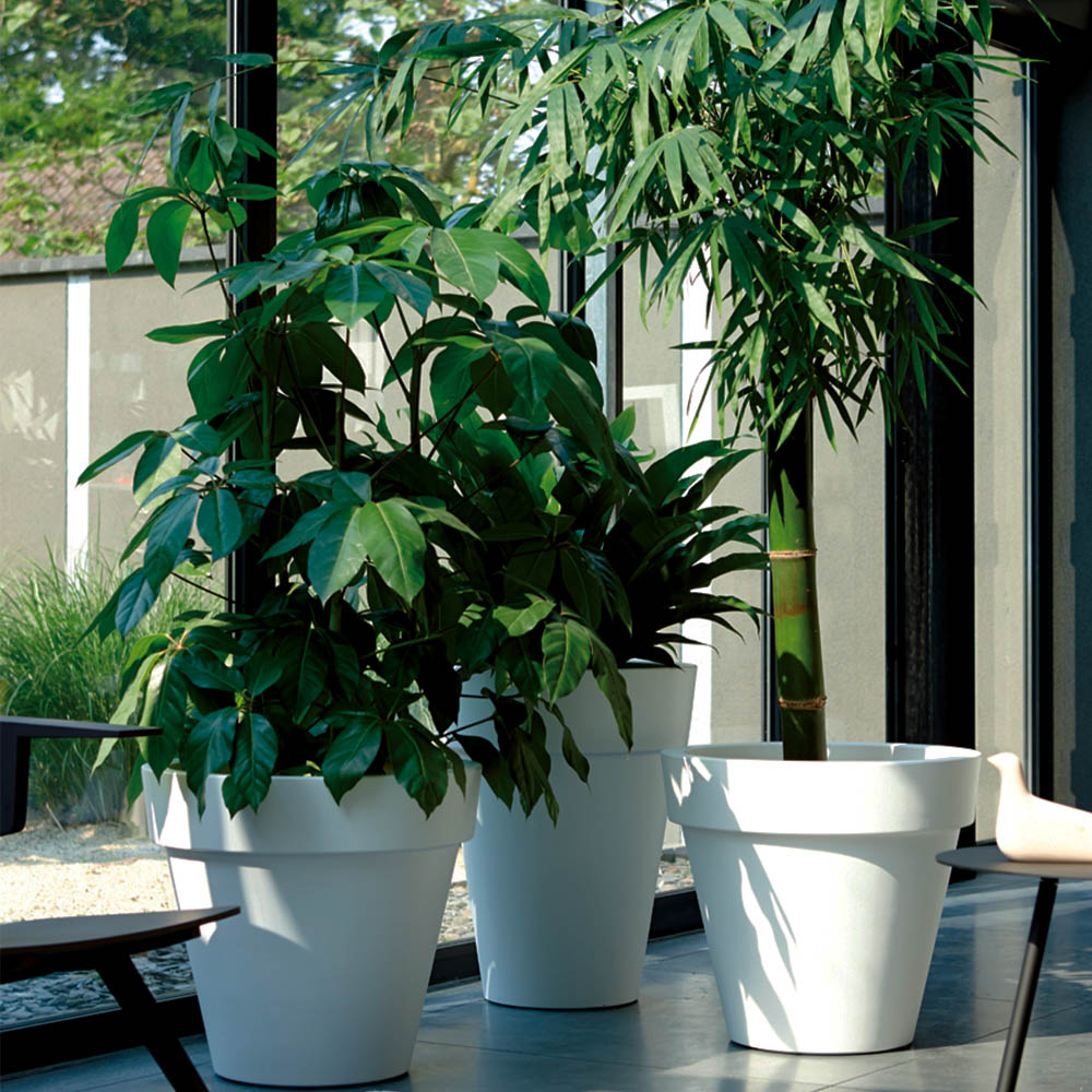 elho pure round Φ40cm｜純白
