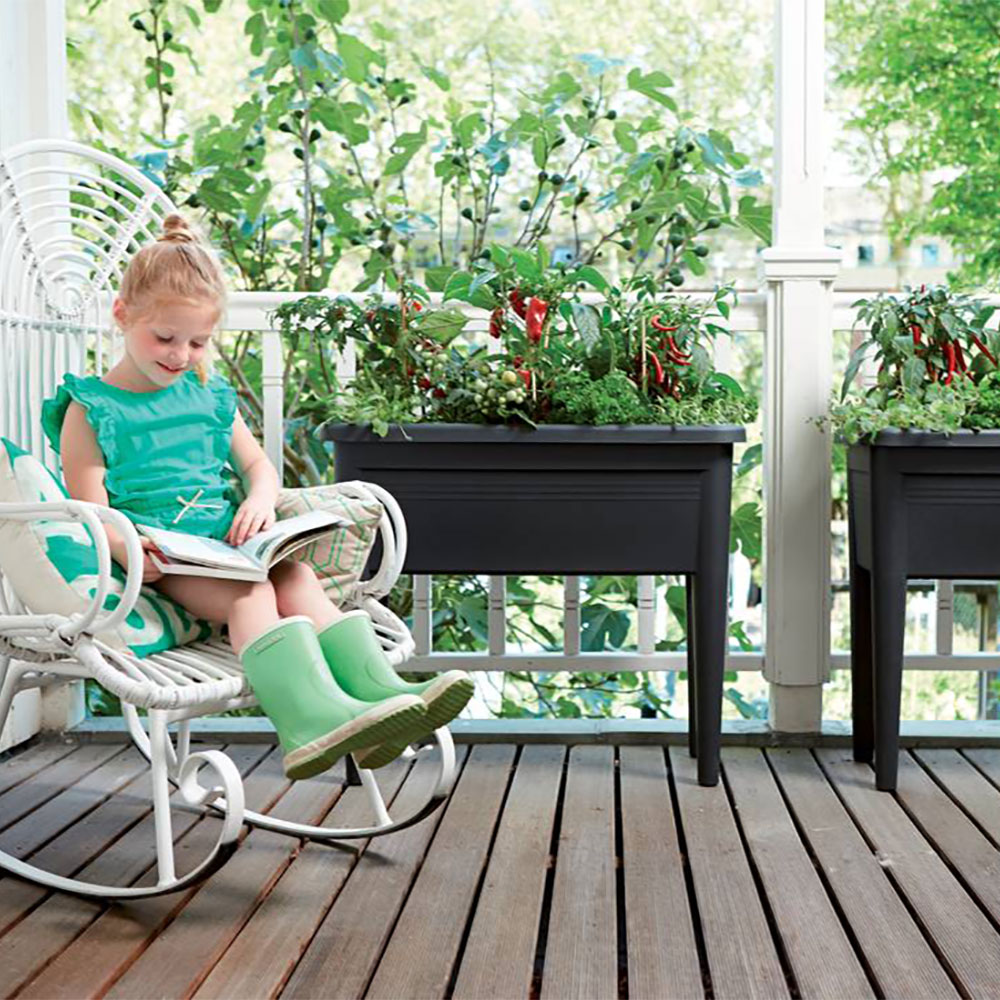 elho 田園手裁桌(含壓克力上蓋)