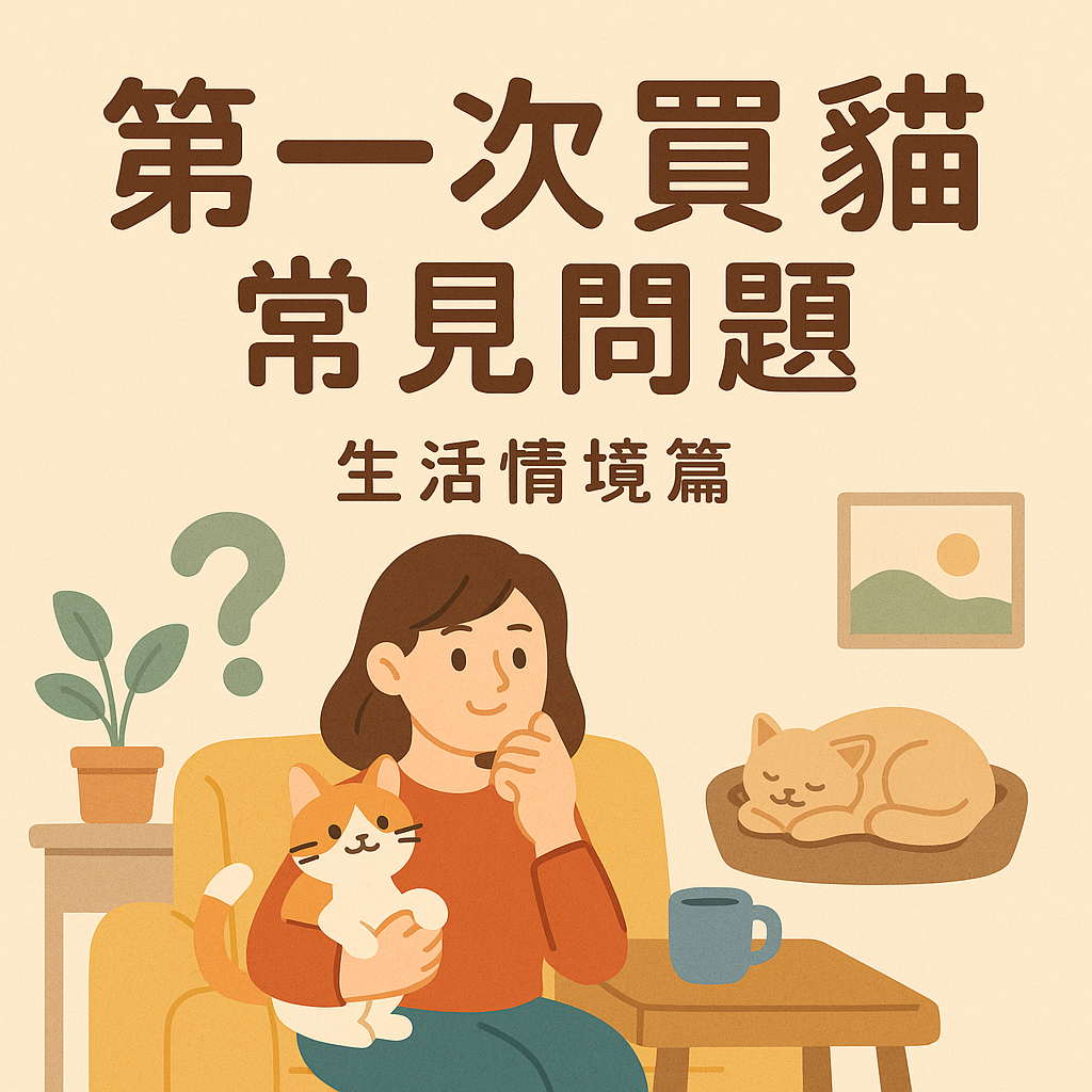 第一次買貓常見問題｜