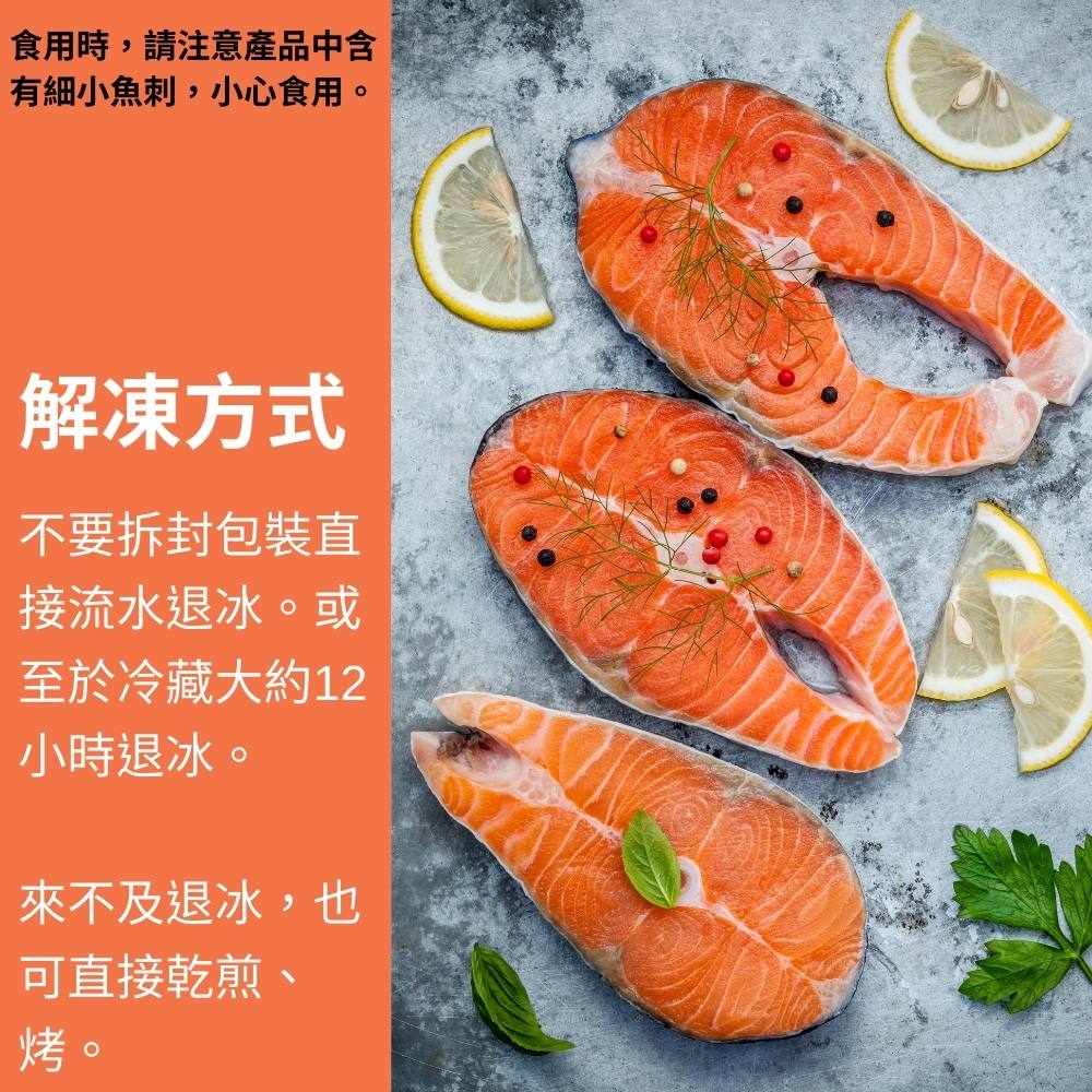 【原崧海行】輪切鮭魚片 鮭魚排