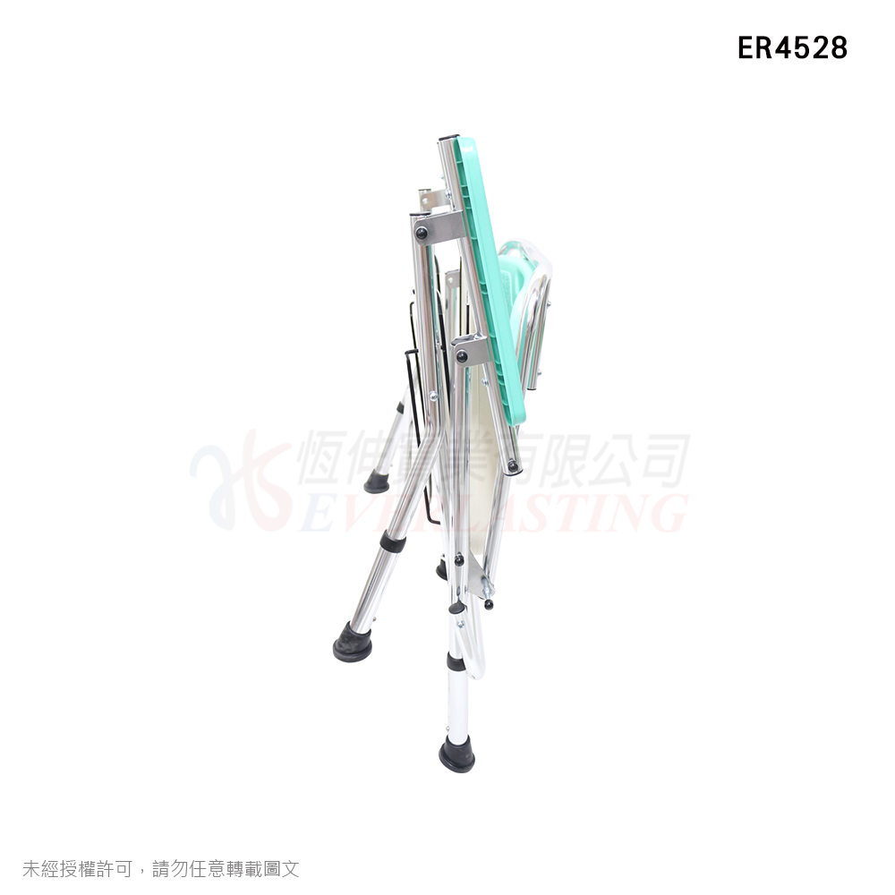 恆伸 便利座-鋁合金無輪收合便椅-三合一款