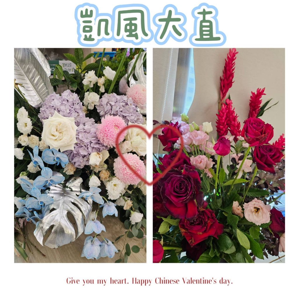 台北小巨蛋提供鮮花公益合作