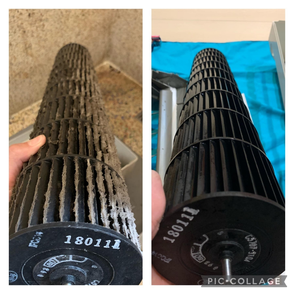 大里冷氣清洗/台中冷氣清洗/國際牌冷氣清洗推薦/王小姐