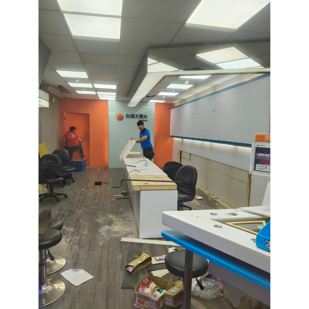拆除工程-新竹台灣大哥大拆除