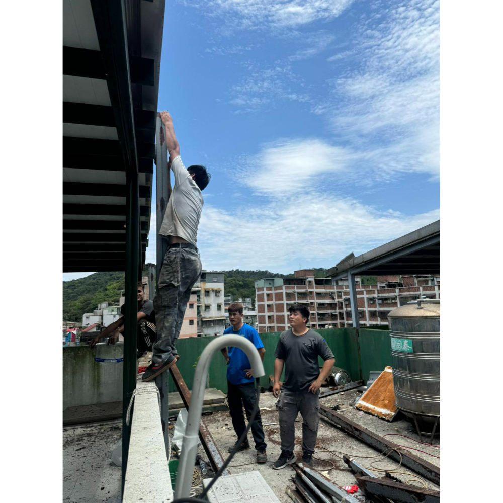拆除工程-基隆屋頂拆