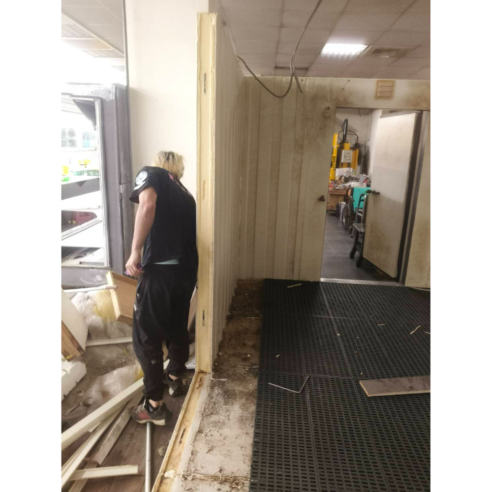 拆除工程-中和水果店