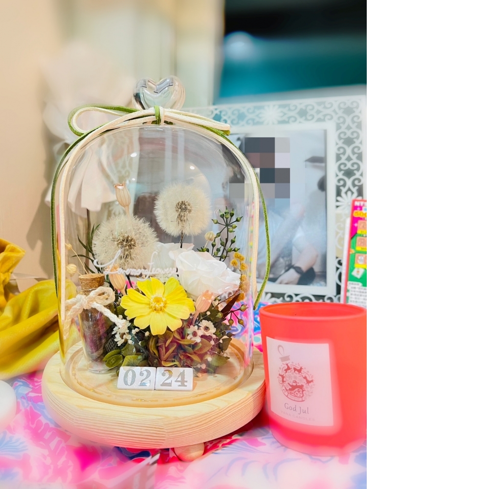 蒲公英守護愛守護幸福花盅