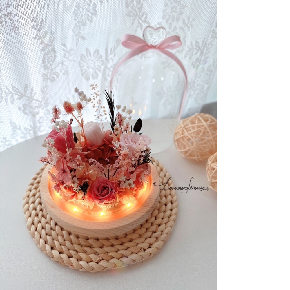 氣質復古粉花園花盅