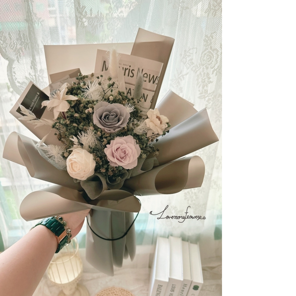 理科女孩的氣質花束