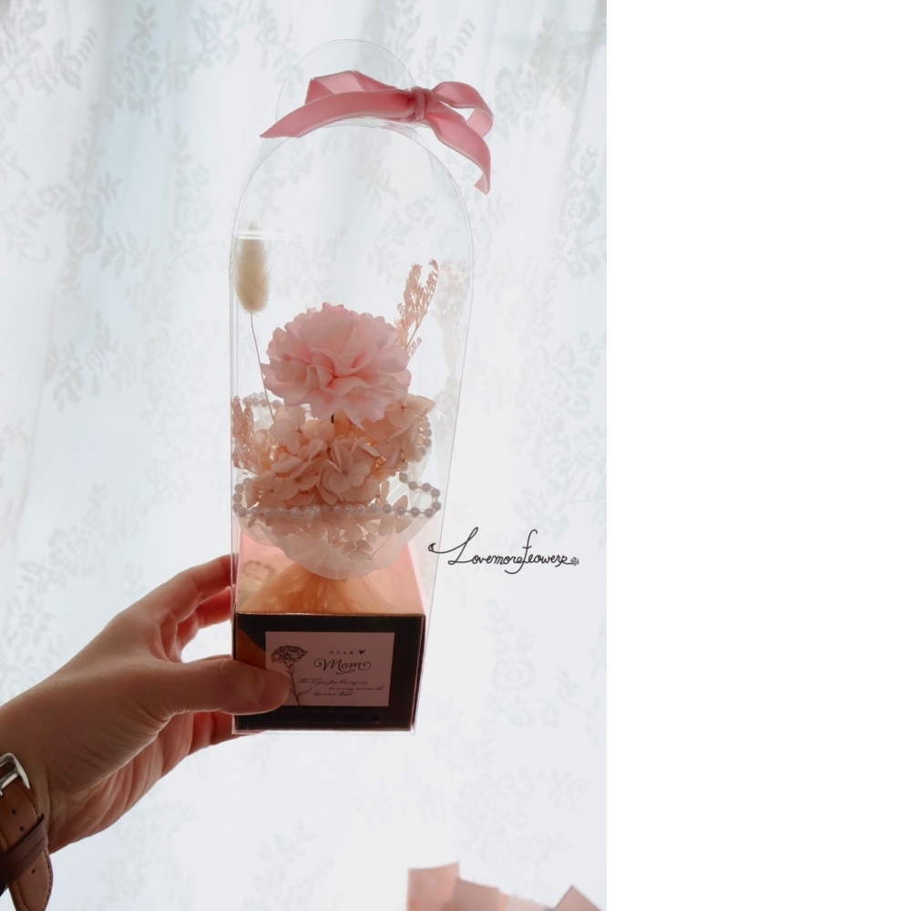 康乃馨小提盒花禮