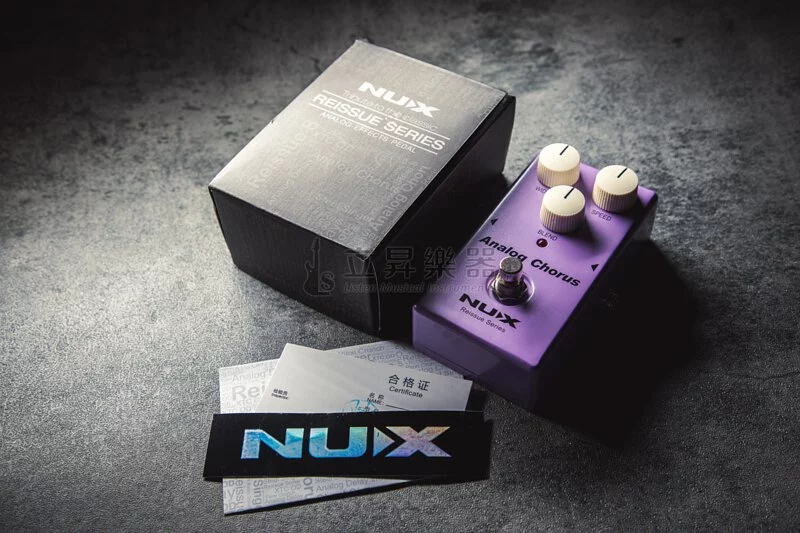 NUX Analog Chorus 類比合唱效果器 (購買即搭贈 Prefox 捲弦器)