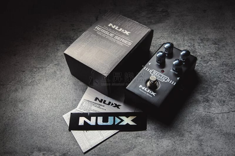 NUX Recto Distortion 單顆效果器 (購買即送 Prefox 捲弦器)