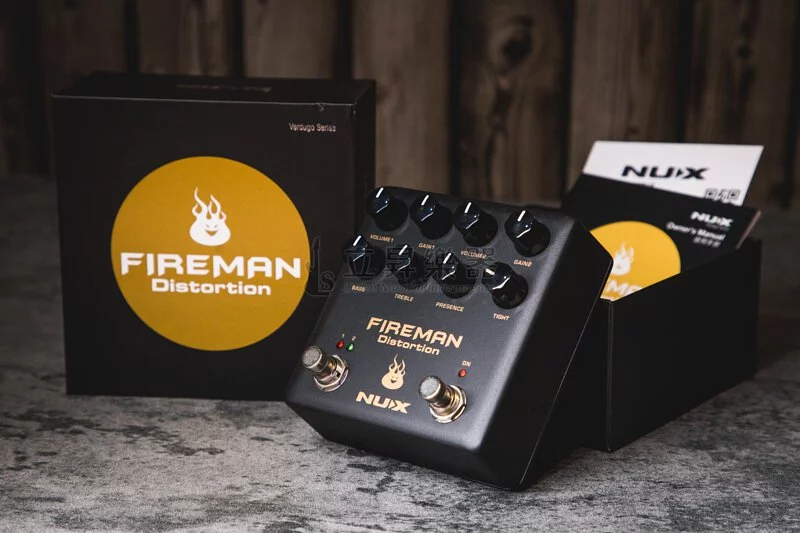 NUX FIREMAN Distortion NDS-5 破音效果器 (購買即搭贈 Prefox 捲