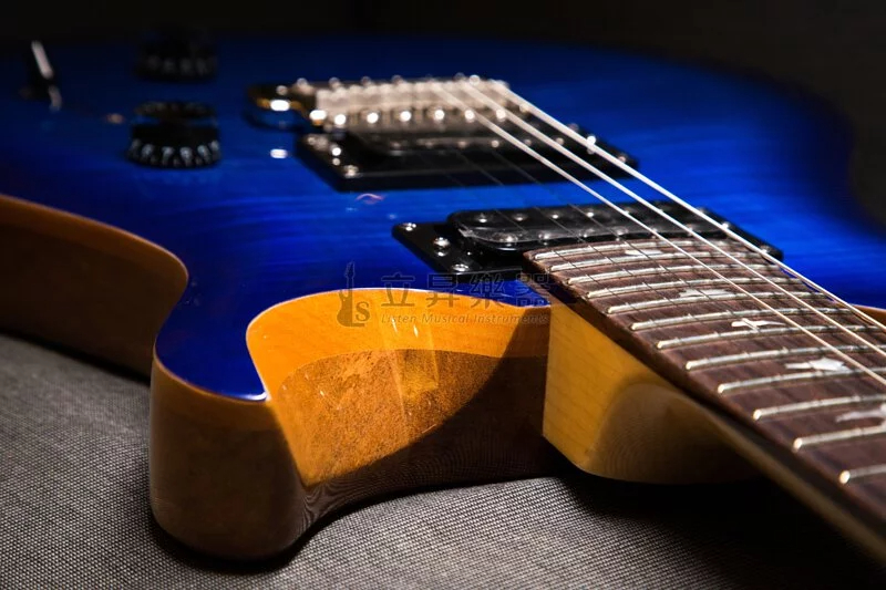 PRS SE CUSTOM 24 電吉他 虎紋楓木 藍色 印尼廠 附原廠琴袋 CU44DC