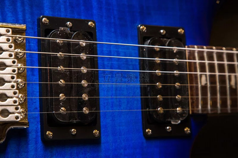 PRS SE CUSTOM 24 電吉他 虎紋楓木 藍色 印尼廠 附原廠琴袋 CU44DC