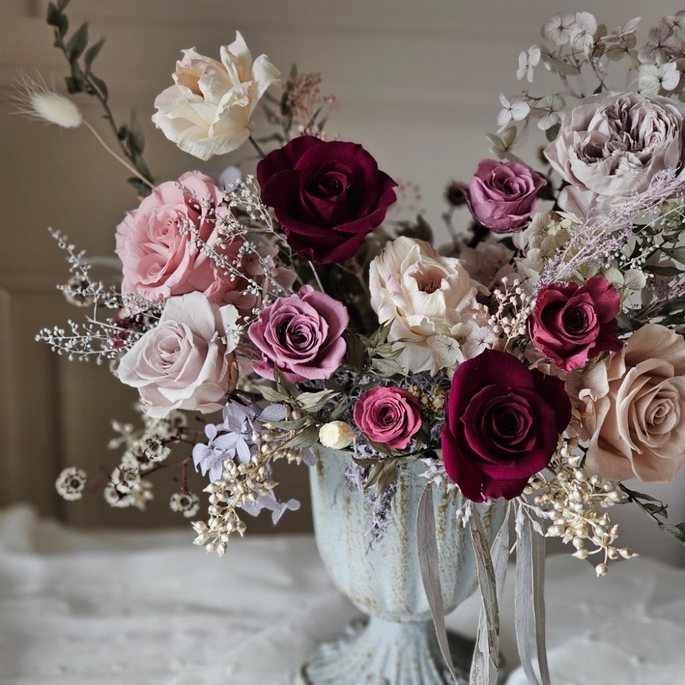 《IFA韓式不凋花花藝初級證書》 #IFA鮮花證照 #IFA不凋花證照 #IFA花藝軟裝師證照 #IFA協會