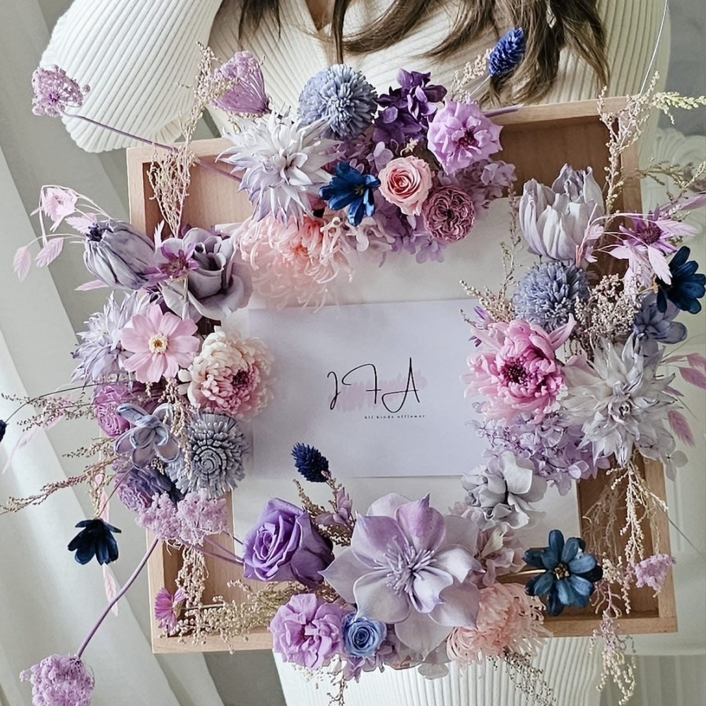 《IFA不凋花高級證照》#IFA鮮花證照 #IFA不凋花證照 #IFA花藝軟裝師證照 #IFA協會