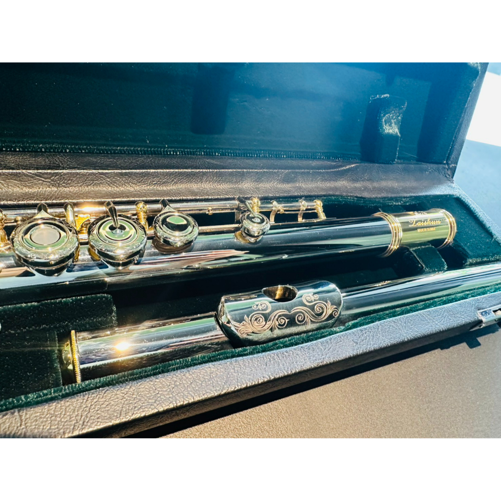 台灣製造Laishun手工長笛 GX ㄧ笛雙管系列