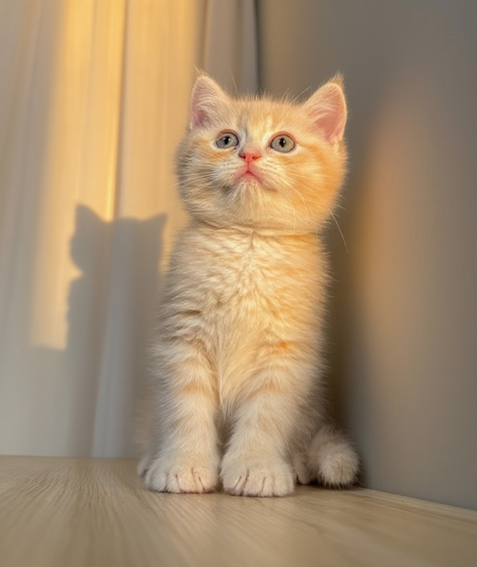 英國短毛貓 奶油小鹿