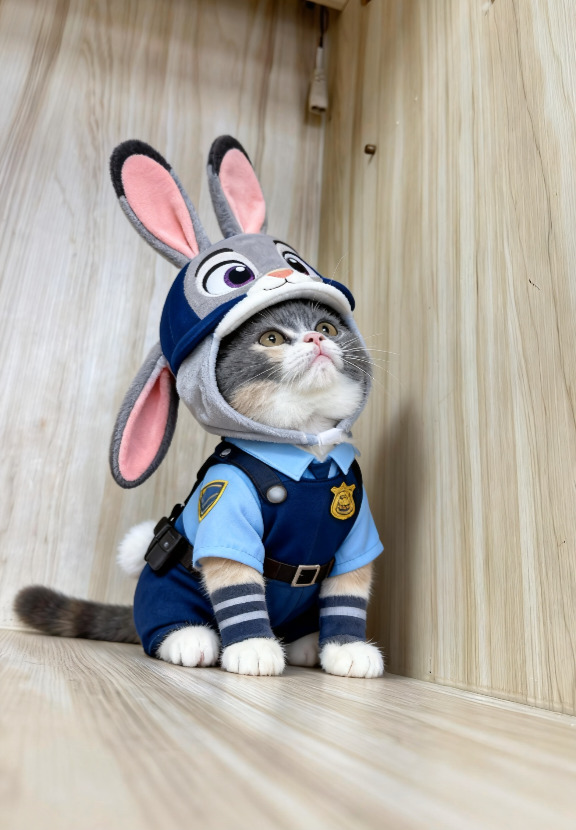 曼次肯短腿藍三花小公