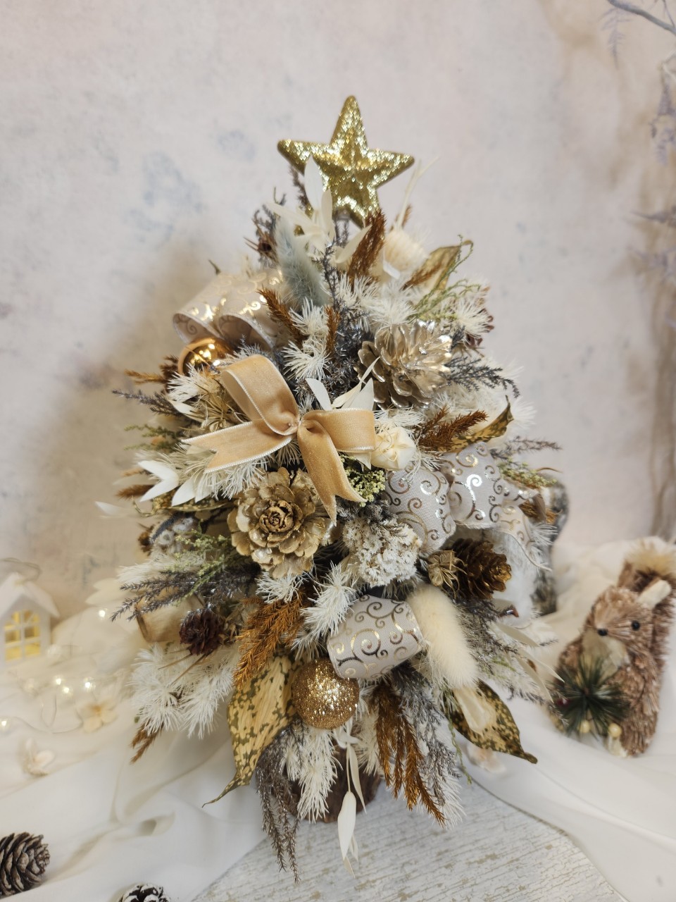 【材料包】永夜森林聖誕樹-白金款 XL