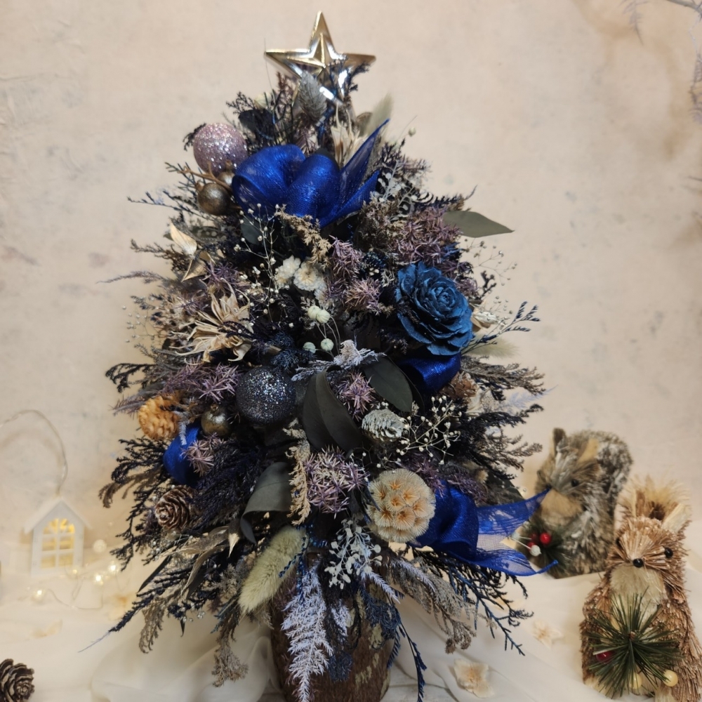 【材料包】米克諾斯藍聖誕樹 XL